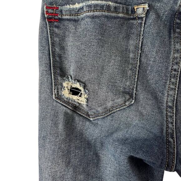 BDG Crop Twig High Rise Distressed Jeans Size 25W - Picture 8 of 9